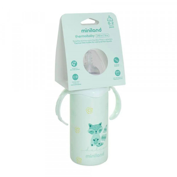 BOTELLITA TERMICA CON TETINA THERMOBABY MINILAND
