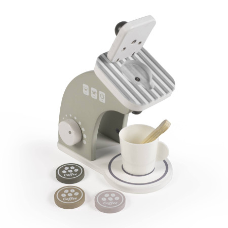 CAFETERA DE MADERA BOTTON WALKING MUM