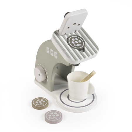 CAFETERA DE MADERA BOTTON WALKING MUM