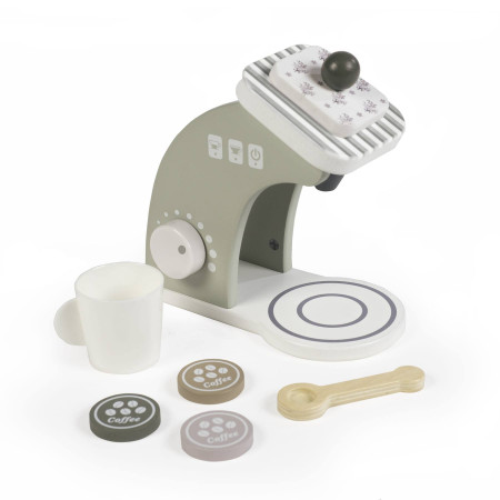 CAFETERA DE MADERA BOTTON WALKING MUM