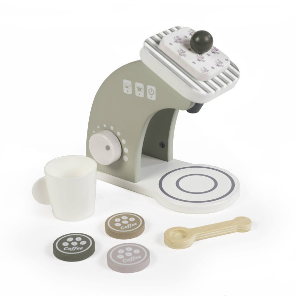CAFETERA DE MADERA BOTTON WALKING MUM