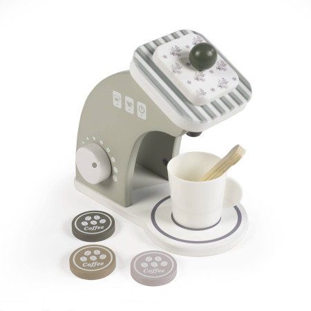 CAFETERA DE MADERA BOTTON WALKING MUM