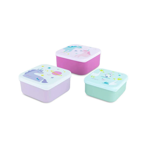 CAJITAS PARA ALMUERZO SNACK BOX-3 MINILAND