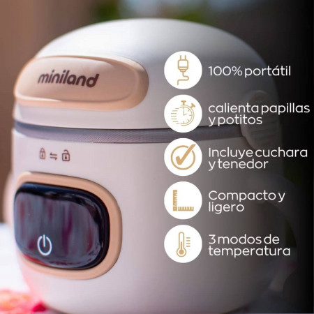 CALIENTA PAPILLAS PORTATIL WARMY FOOD ON THE GO MINILAND