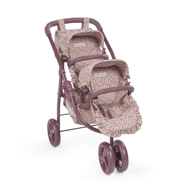 CARRITO DE JUGUETE GEMELAR MUÑECOS PASITO A PASITO