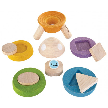 COHETE APILABLE MADERA PLAN TOYS