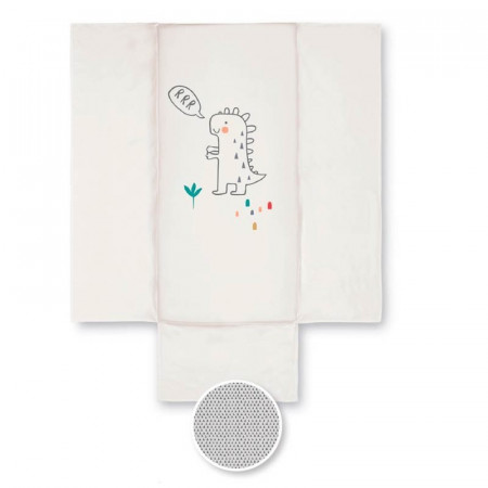 COLCHA + PROTECTOR CUNA 60 DINOS BIMBIDREAMS