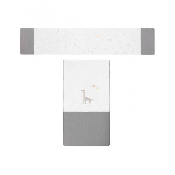 COLCHA + PROTECTOR CUNA 70 PRAIA