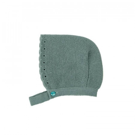 CONJUNTO BEBE PUNTO RANITA CON CAPOTA BABIDU