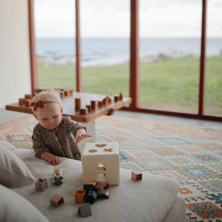 CUBO DIDACTICO FIGURAS GEOMETRICAS Y COLORES