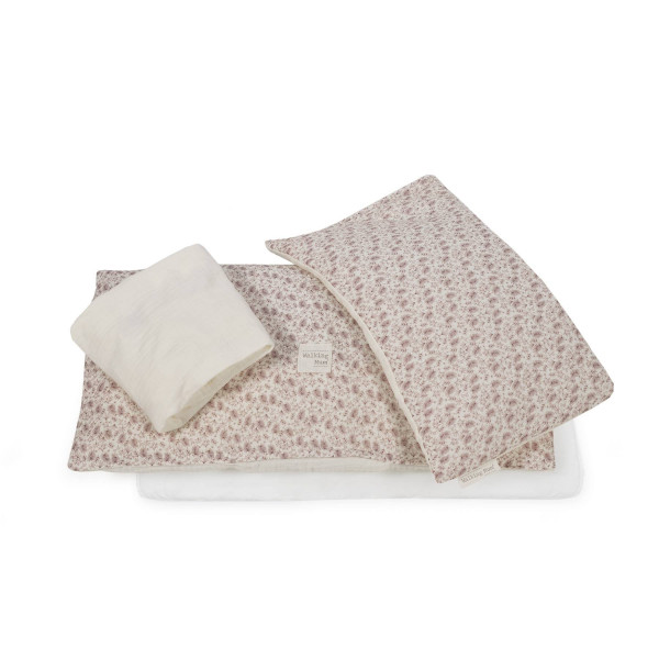 EDREDON NORDICO, BAJERA Y ALMOHADA MINICUNA 90x50 GALA WALKING MUM