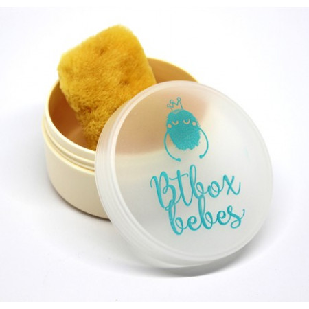 ESPONJA NATURAL FINA DAMA CON CAJA