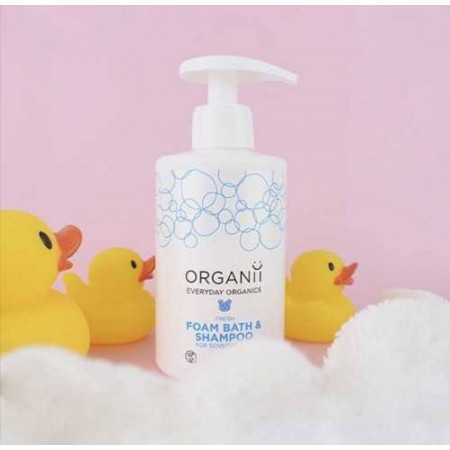 GEL DE BAÑO Y CHAMPU BEBE ORIGANII