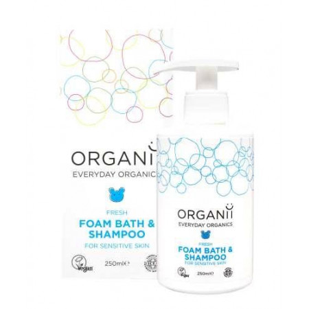 GEL DE BAÑO Y CHAMPU BEBE ORIGANII
