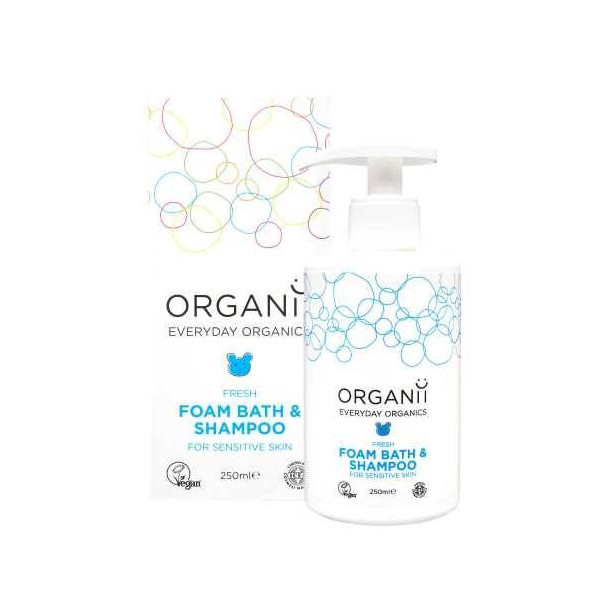 GEL DE BAÑO Y CHAMPU BEBE ORIGANII