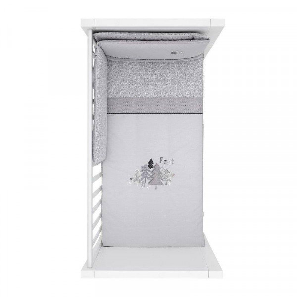 JUEGO COLCHA Y PROTECTOR CUNA 60X120 BE CAMBRASS