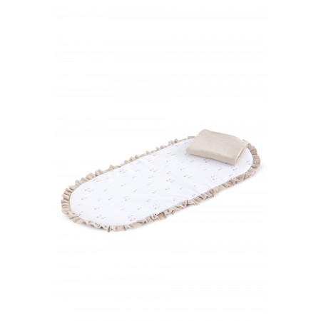 KIT BASE INTERIOR CAPAZO VOLANTE Y MUSELINA D`PEQUES