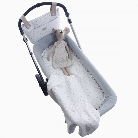 KIT BASE INTERIOR CAPAZO VOLANTE Y MUSELINA UZTURRE