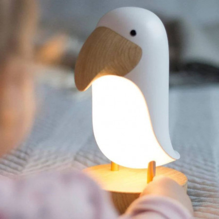 LAMPARA CON ALTAVOZ PAJARO