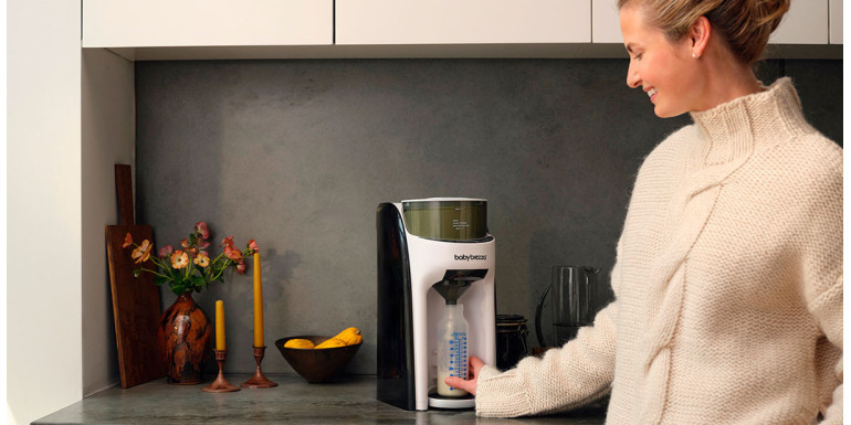 Preparador de biberones Babybrezza: la forma más rápida y segura de preparar la toma de tu bebé